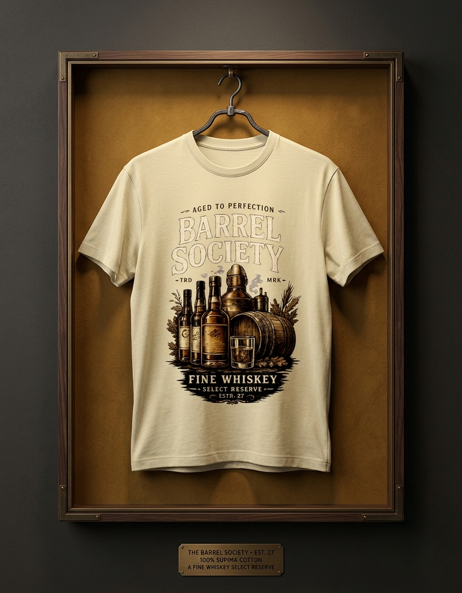 The Barrel Society | Unisex Supima T-Shirt