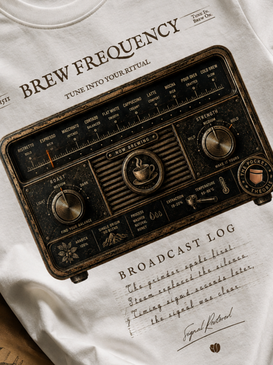 Brew Frequency | Specialty Coffee Edition | Unisex Supima T-Shirt
