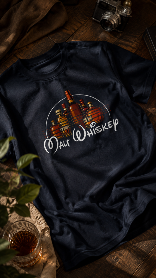 Malt Whiskey | A Toast to Timeless Style | Unisex Supima T-Shirt