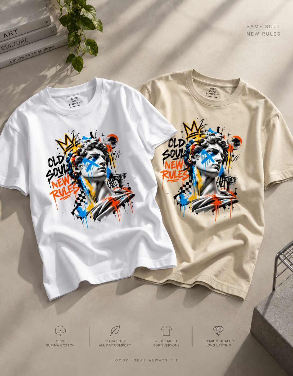 Old Soul | New Rules | Unisex Supima T-Shirt