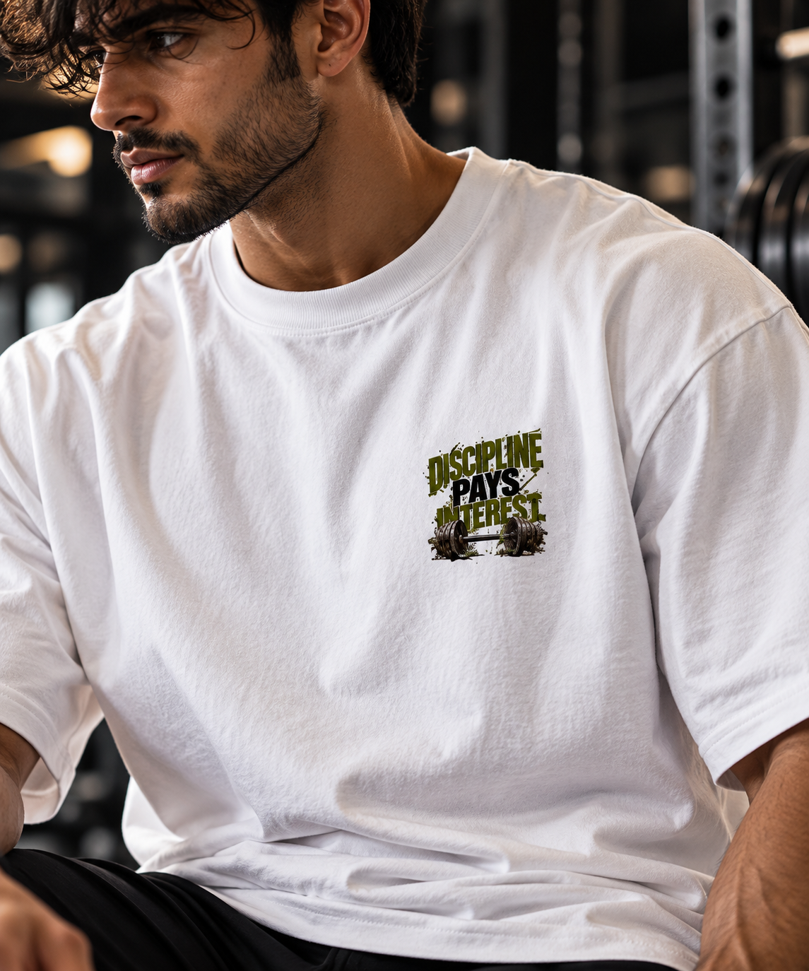 The Gains Portfolio | Oversized Gym Tee