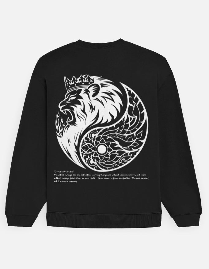 Yin With a Roar Oversized Sweatshirt