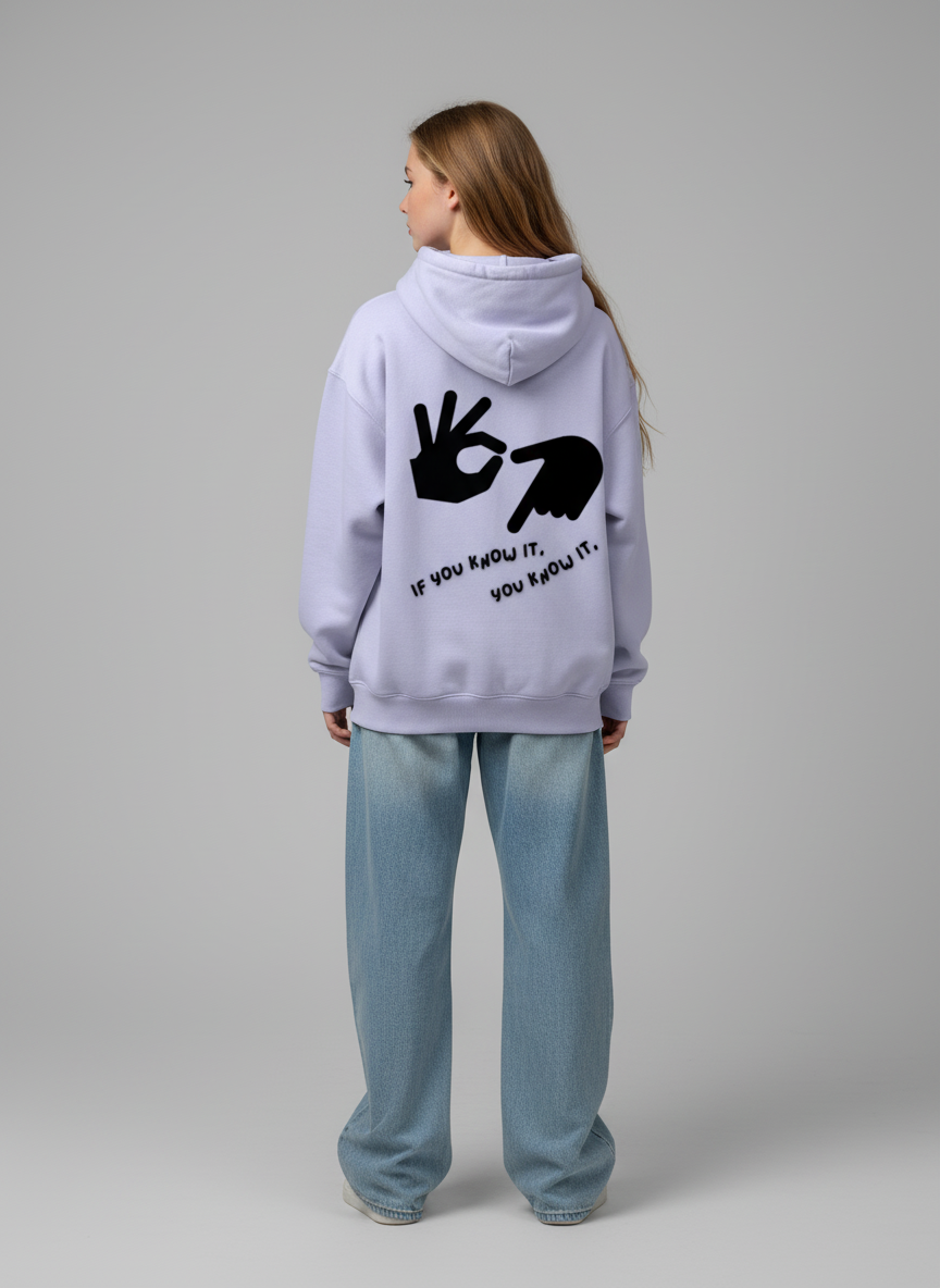 6 7 Unisex Oversized Hoodie