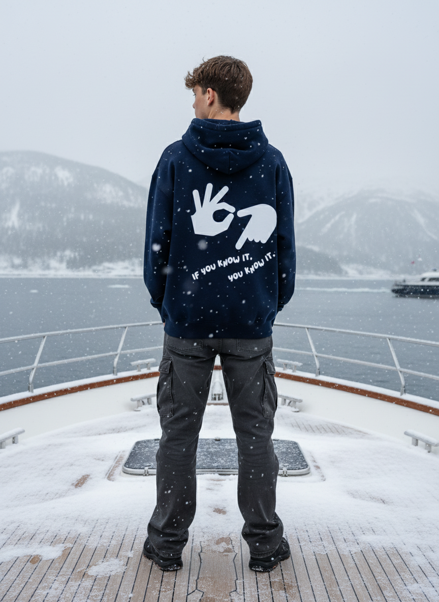 6 7 Unisex Oversized Hoodie