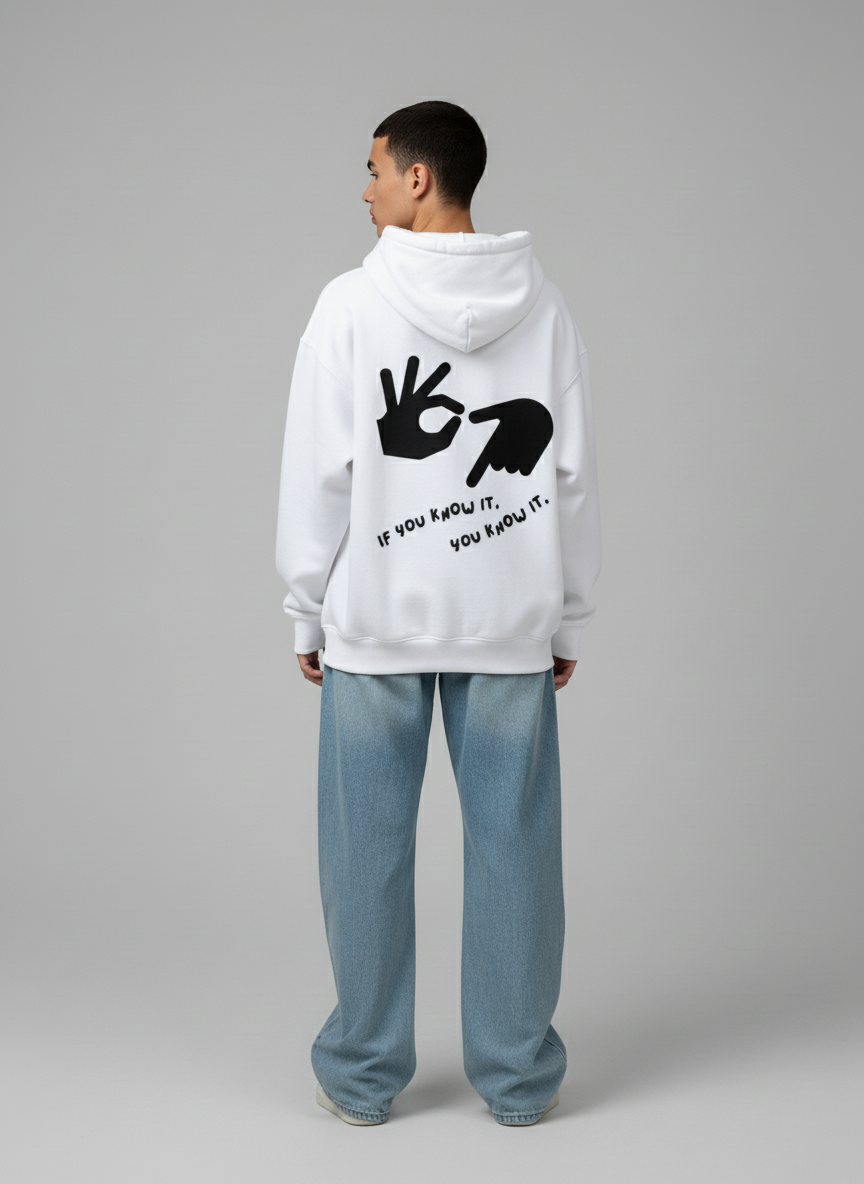 6 7 Unisex Oversized Hoodie