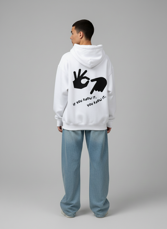 6 7 Unisex Oversized Hoodie