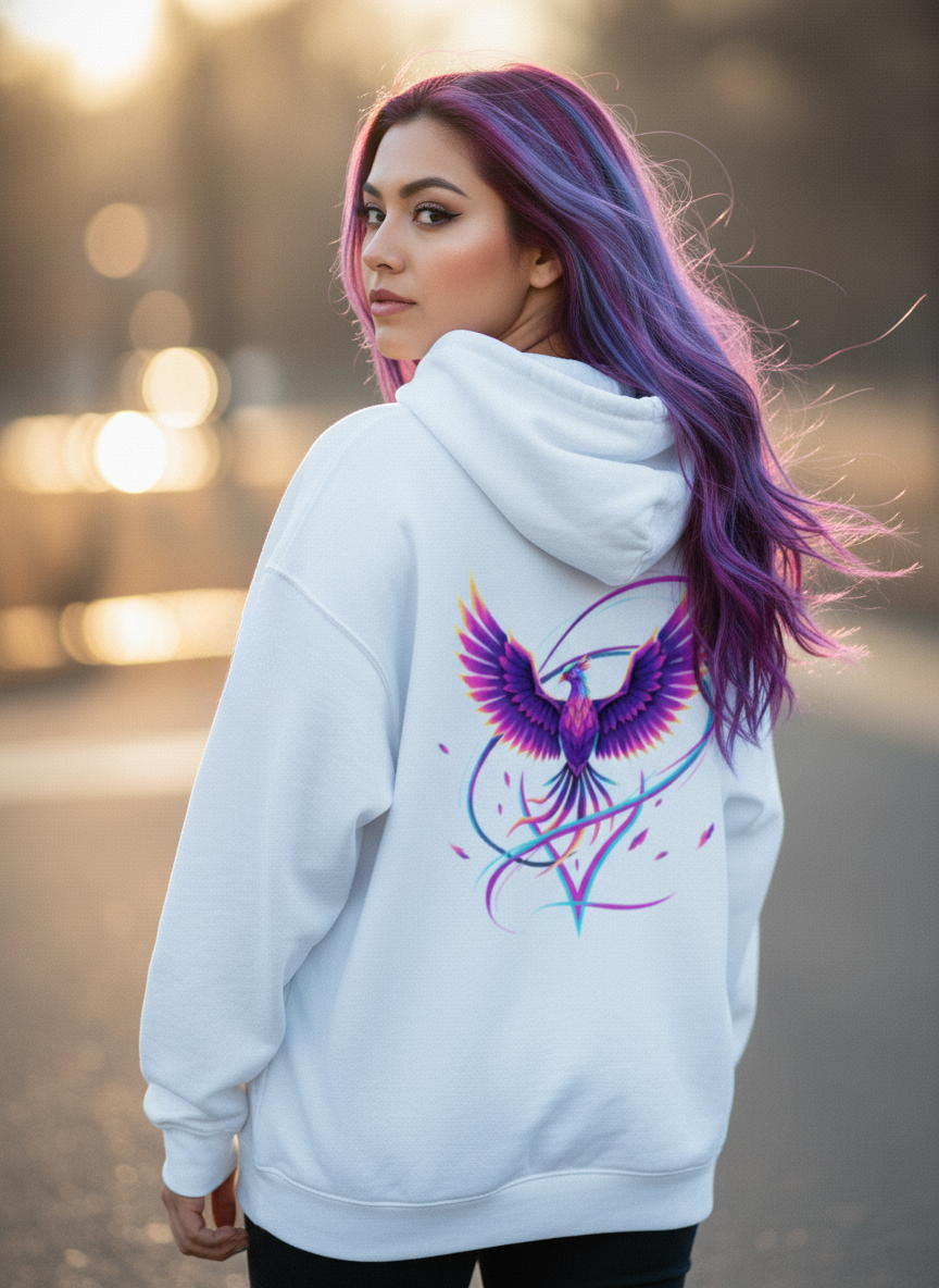 Ashes to Aura Unisex Oversized Hoodie