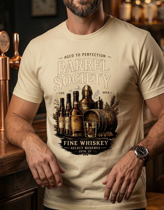 The Barrel Society | Unisex Supima T-Shirt