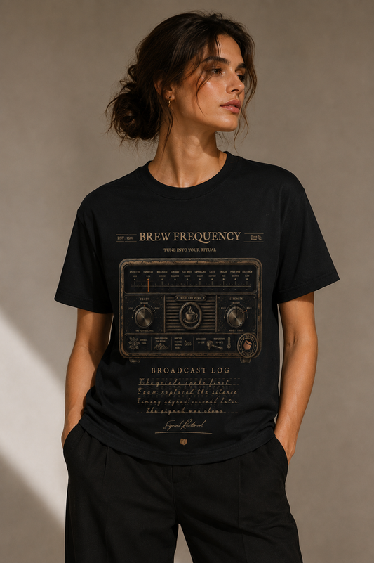 Brew Frequency | Specialty Coffee Edition | Unisex Supima T-Shirt