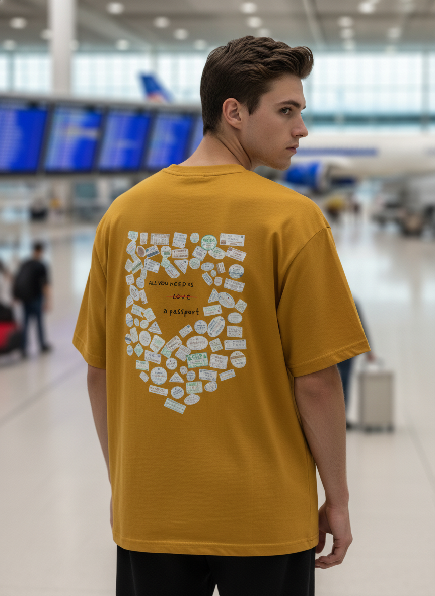 Certified Wanderer Unisex Oversized T-Shirt