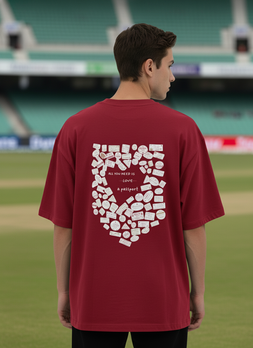 Certified Wanderer Unisex Oversized T-Shirt