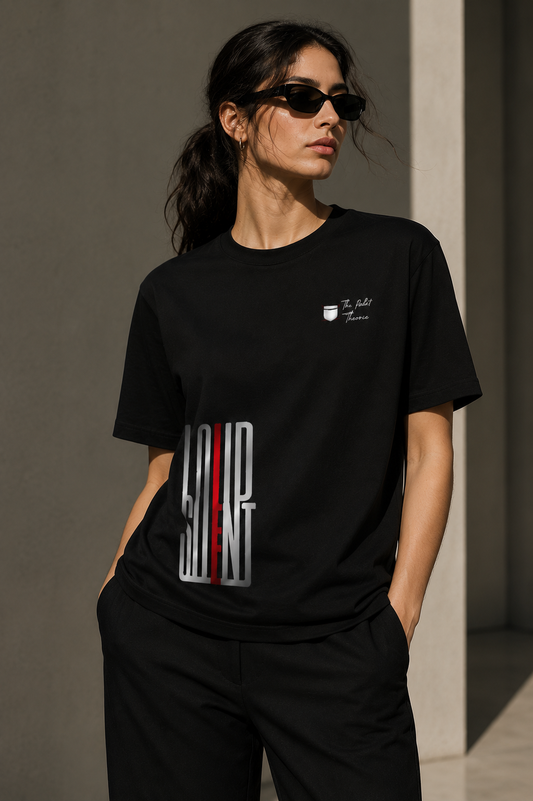 LOUD and SILENT| Unisex Supima T-Shirt