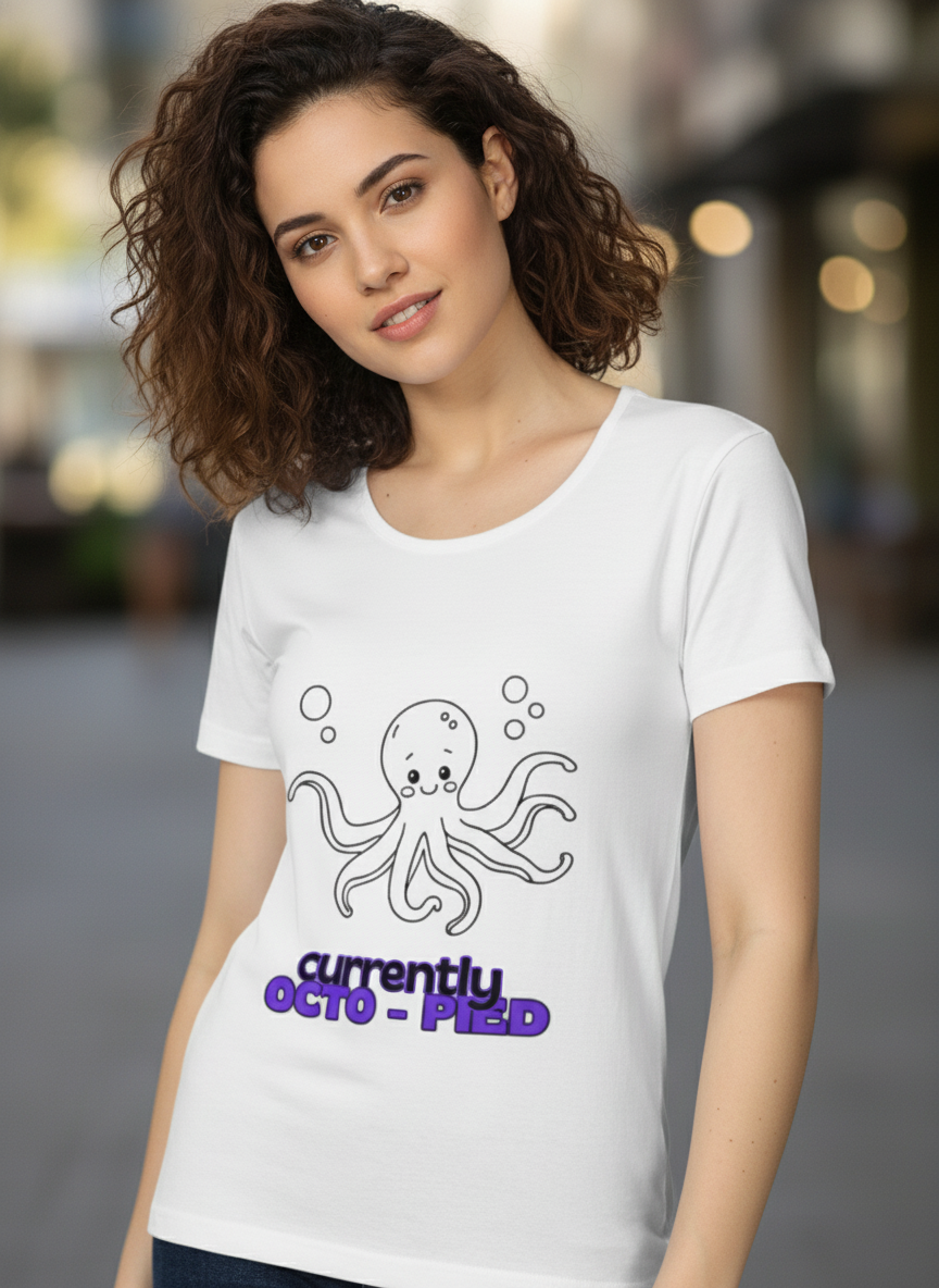 Feeling a Bit Octo-pied Women's Classic T-Shirt