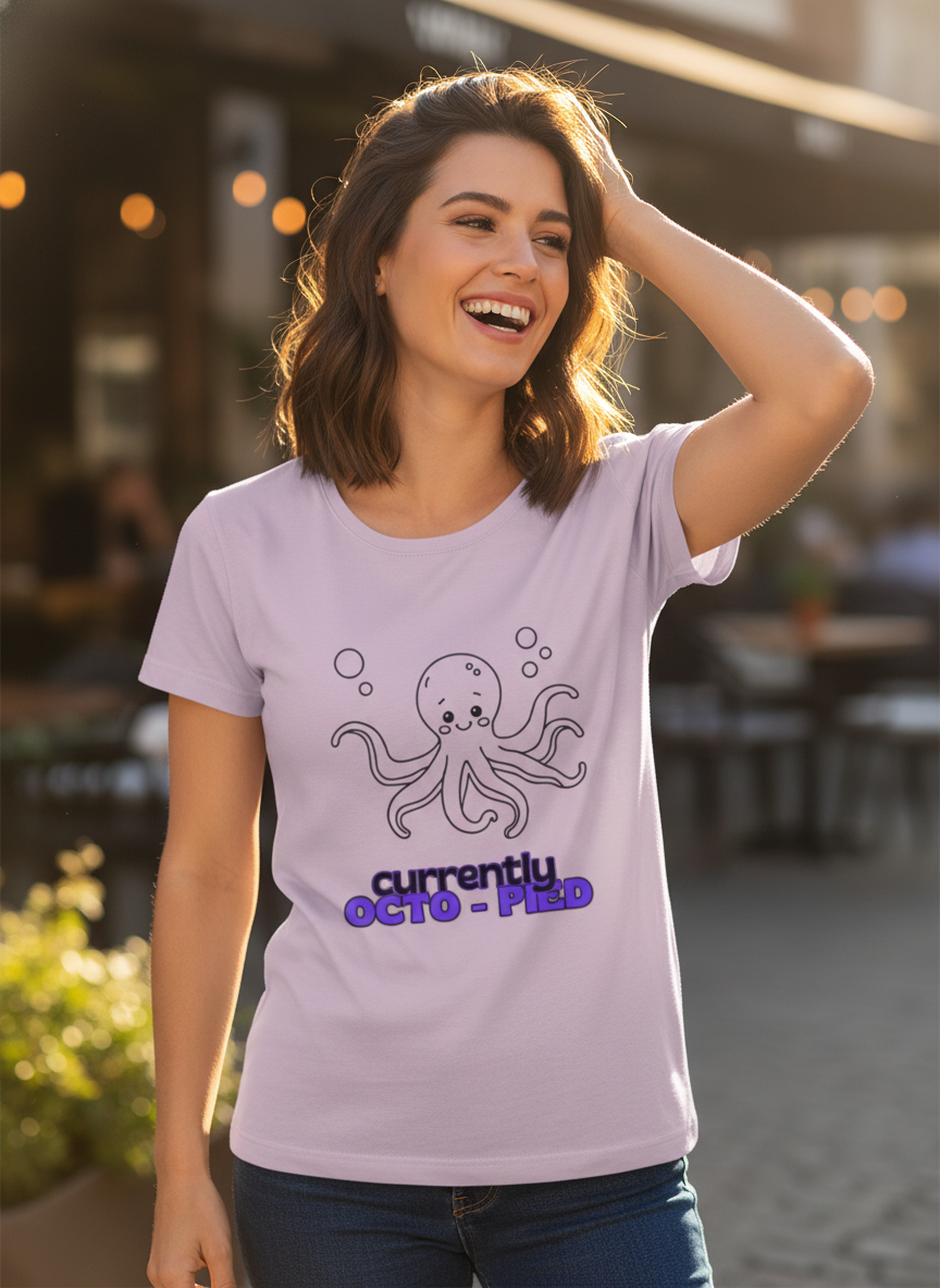 Feeling a Bit Octo-pied Women's Classic T-Shirt
