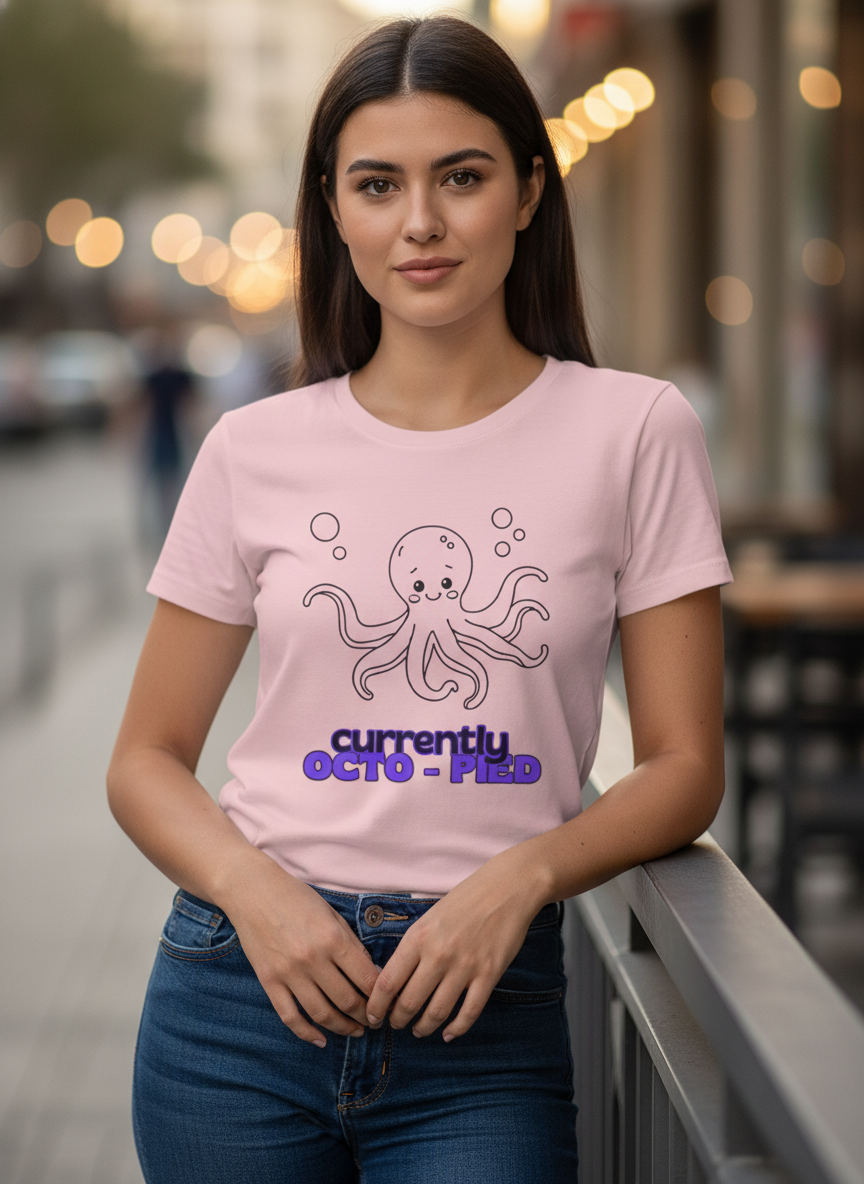 Feeling a Bit Octo-pied Women's Classic T-Shirt