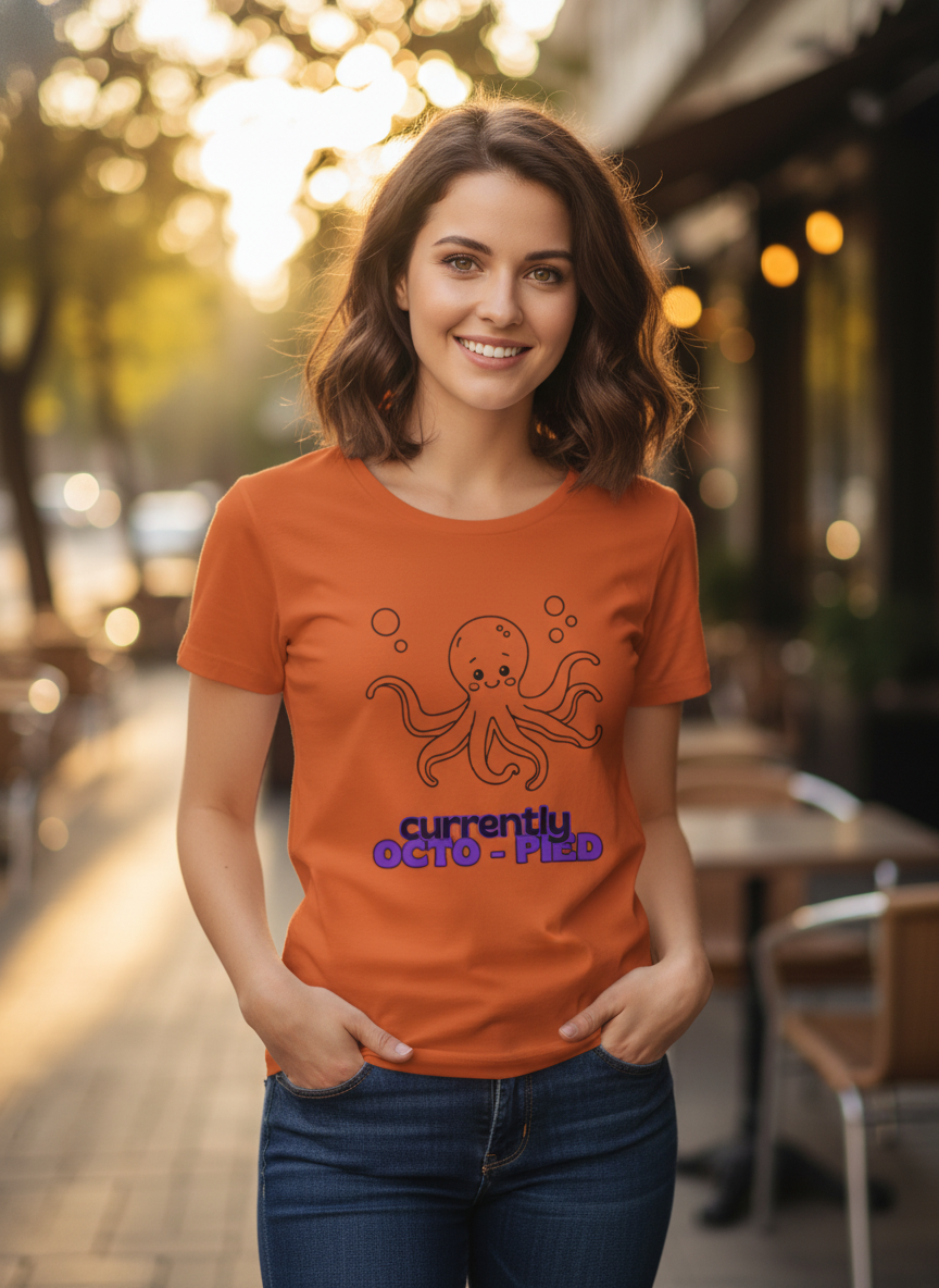 Feeling a Bit Octo-pied Women's Classic T-Shirt
