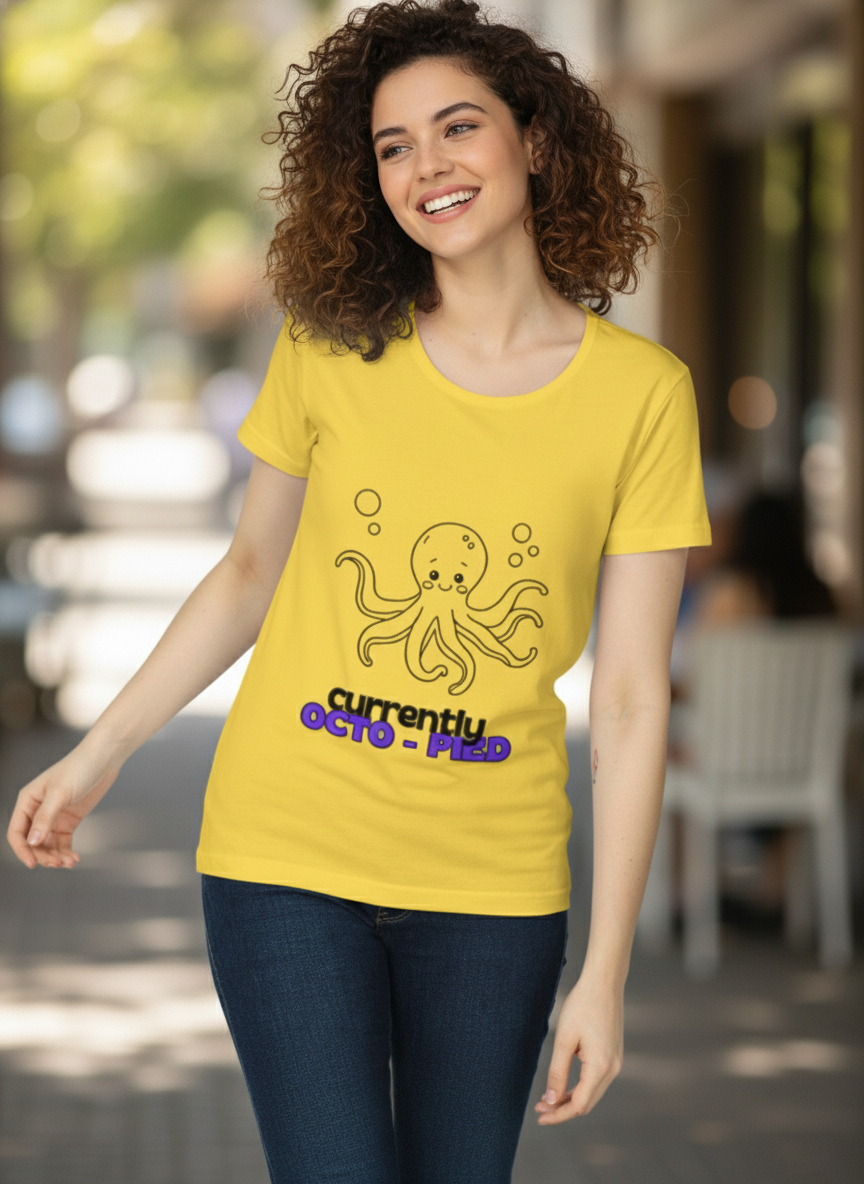 Feeling a Bit Octo-pied Women's Classic T-Shirt