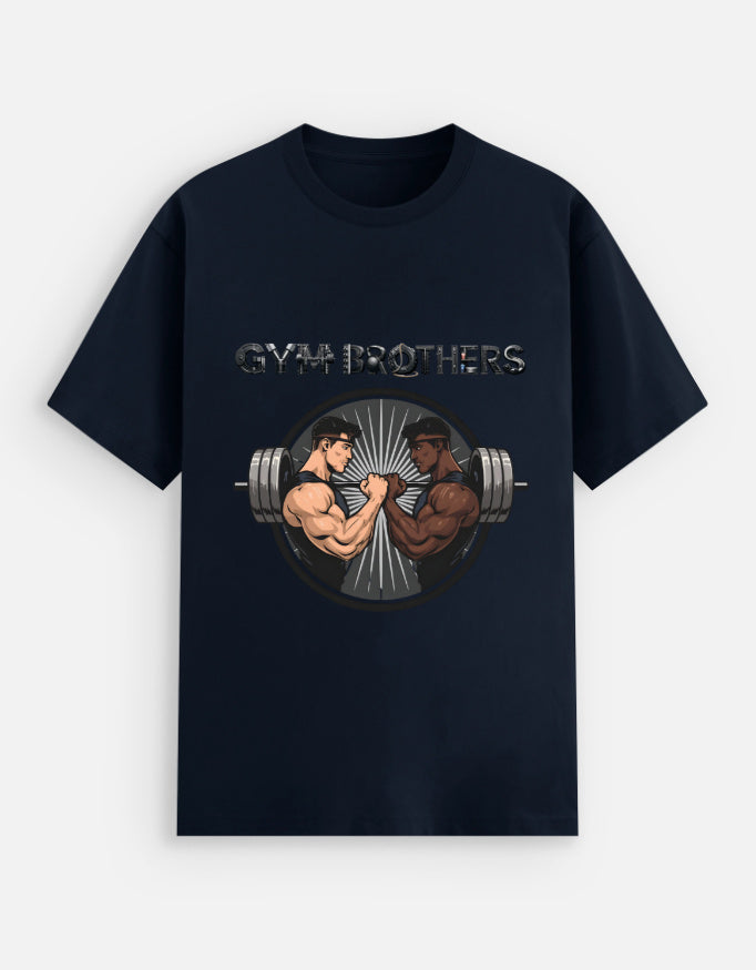 Gym Buddies, No Excuses Stretch T-shirt