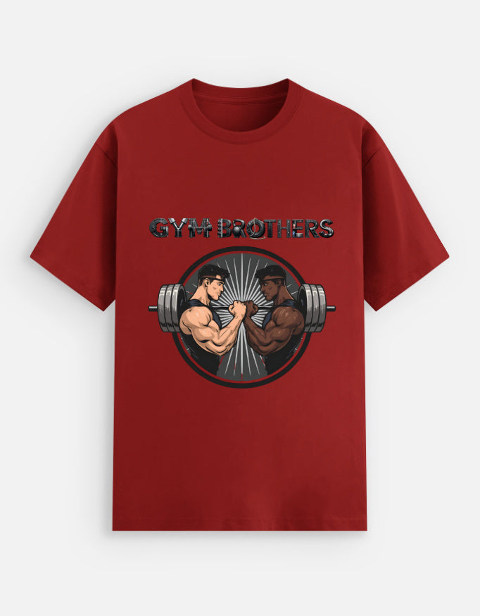 Gym Buddies, No Excuses Stretch T-shirt