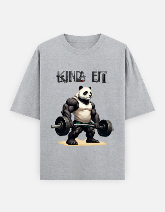 KINDA FIT Muscle Panda Oversized Tee