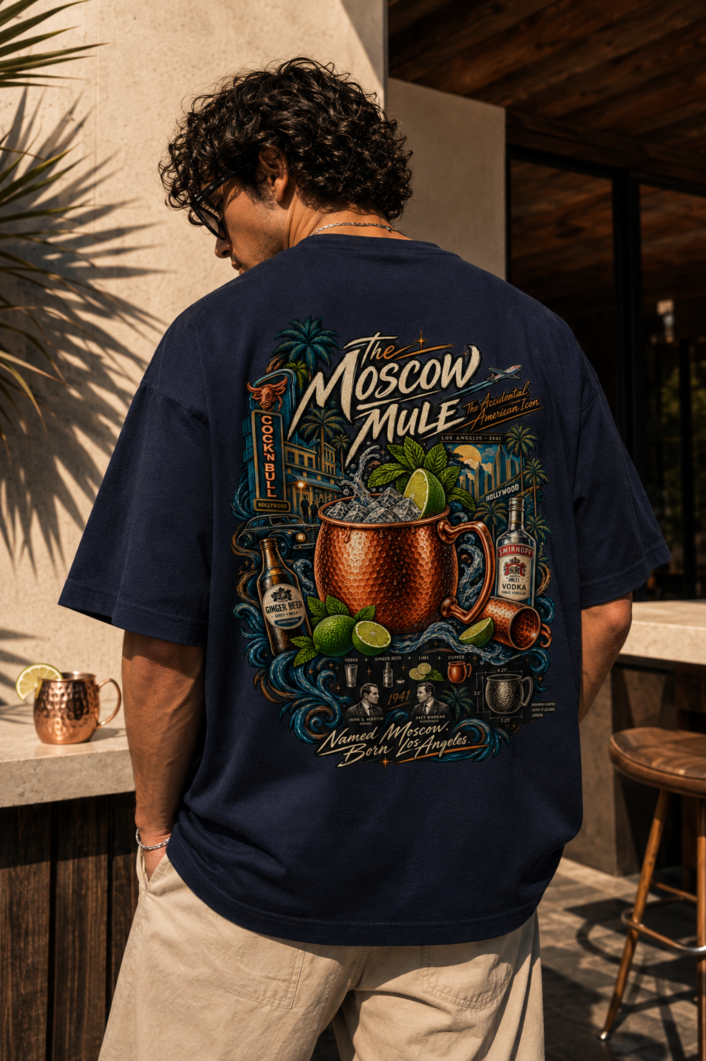 Moscow Mule | The Accidental Icon | Premium Oversized Terry T-Shirt