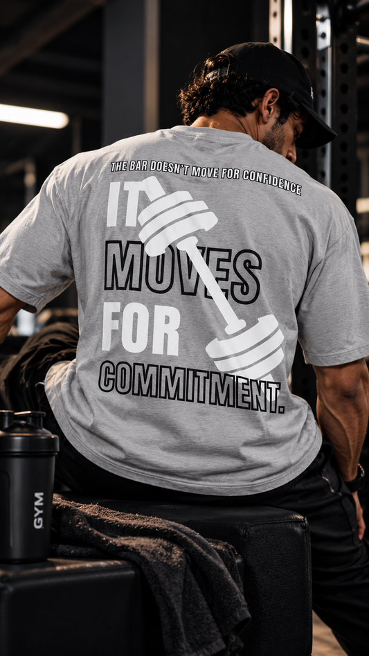 Move The Bar | Oversized Gym Tee