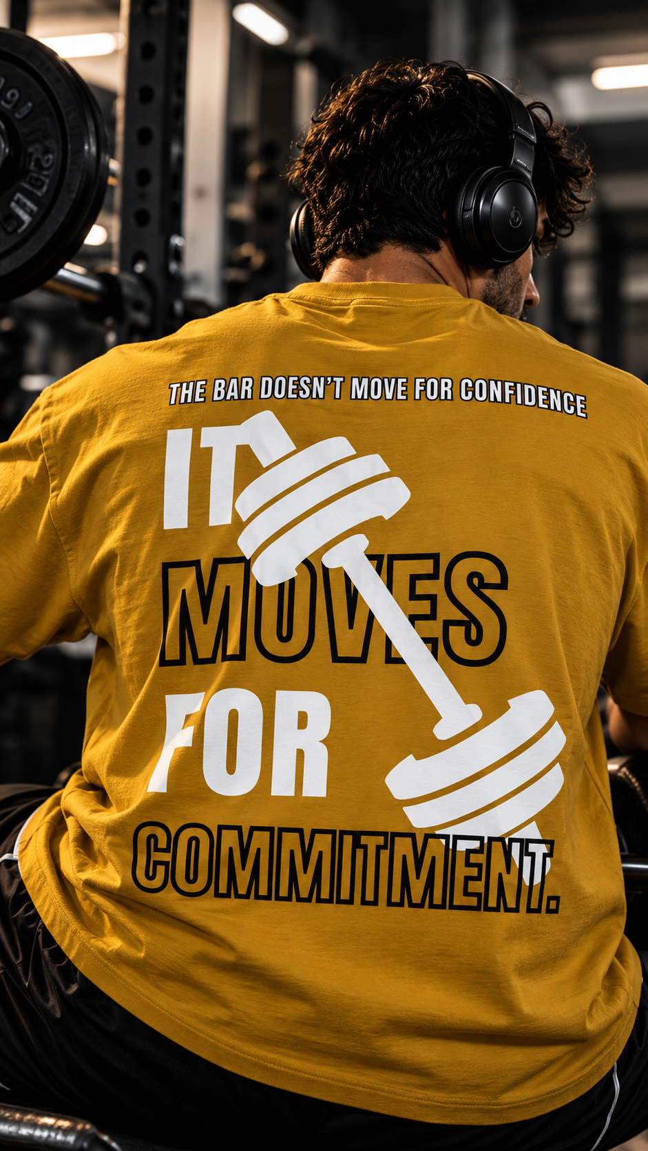 Move The Bar | Oversized Gym Tee