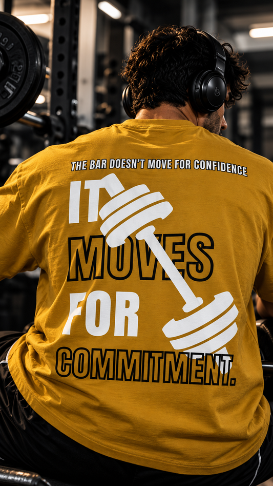 Move The Bar | Oversized Gym Tee