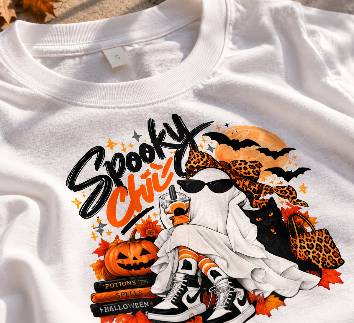 Spooky Chic | Women’s Graphic Crop Top