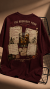 The Midnight Pour | Cocktails & Confessions| Premium Oversized Terry T-Shirt