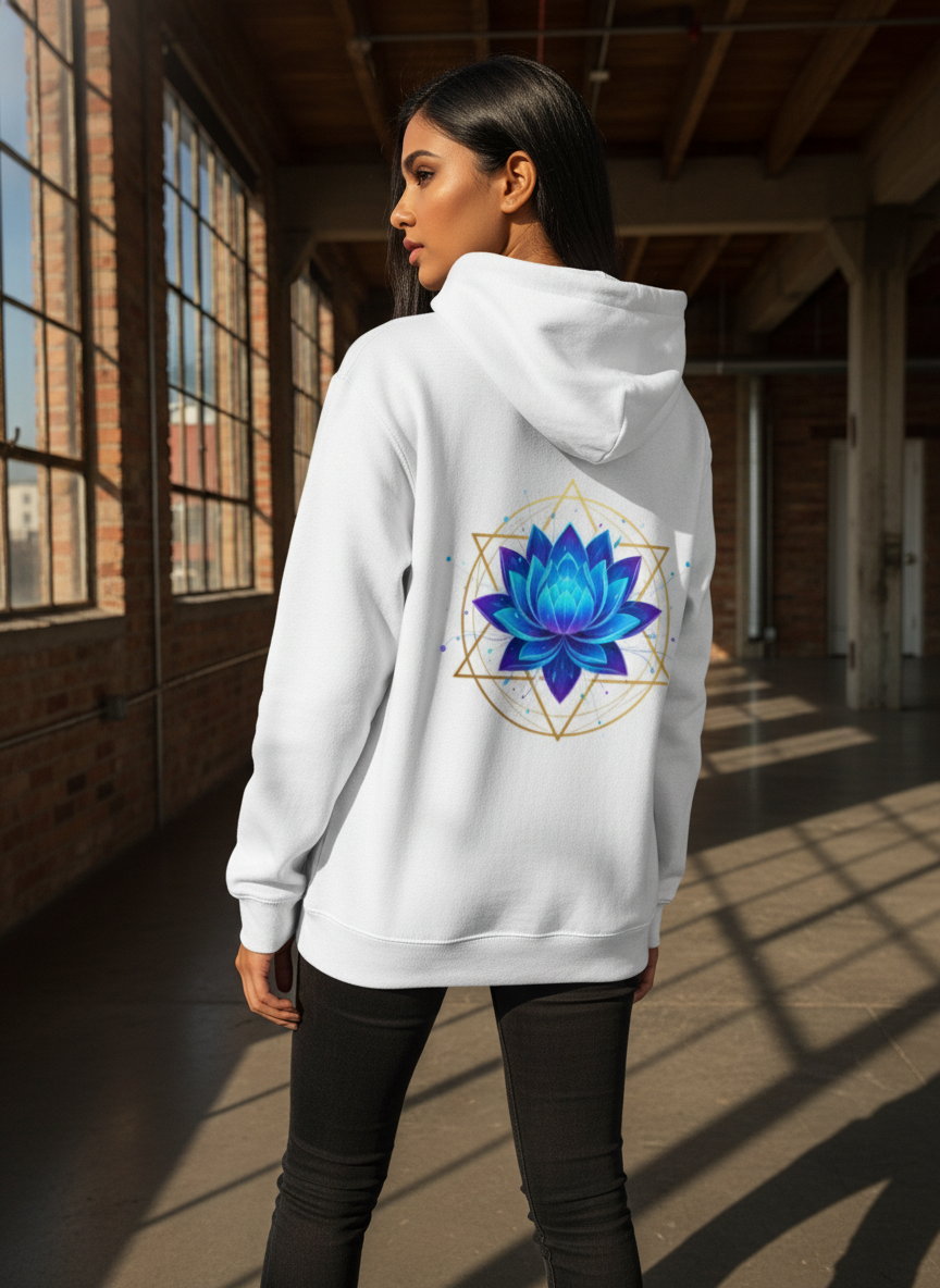 The Quantum Bloom Unisex Hoodie