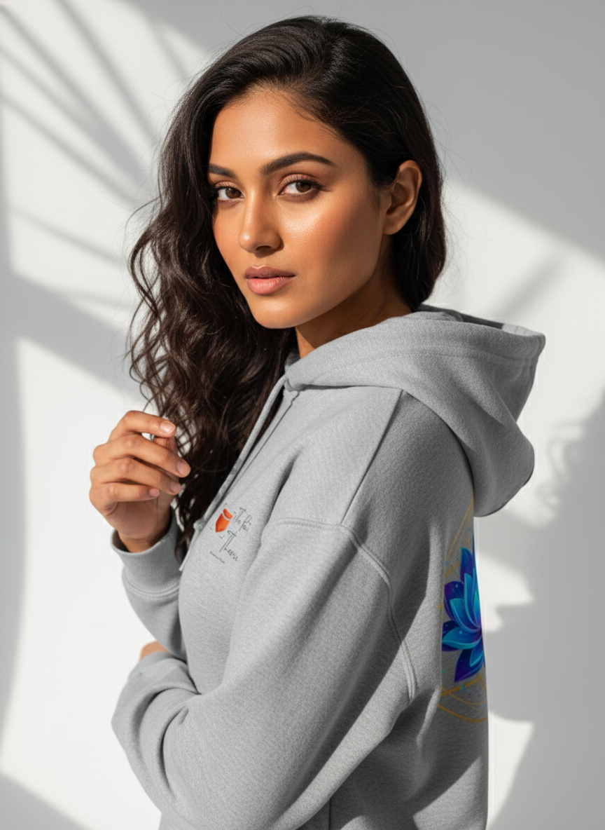 The Quantum Bloom Unisex Hoodie