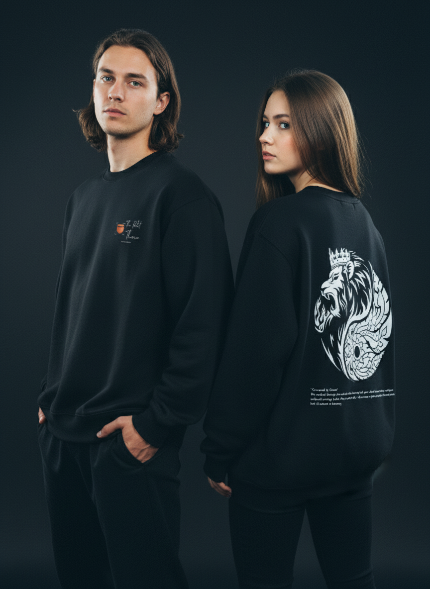 Yin With a Roar Oversized Sweatshirt