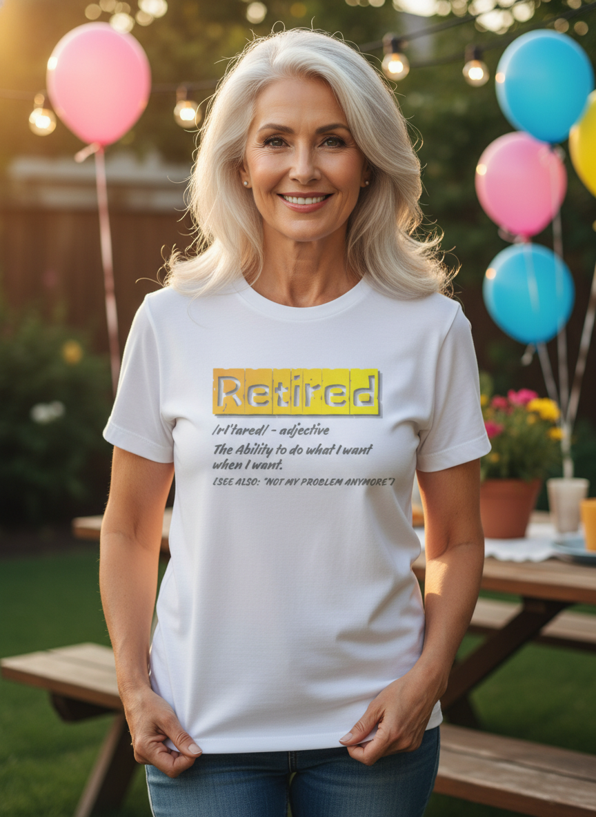 Retired Definition Unisex Stretch T-shirt