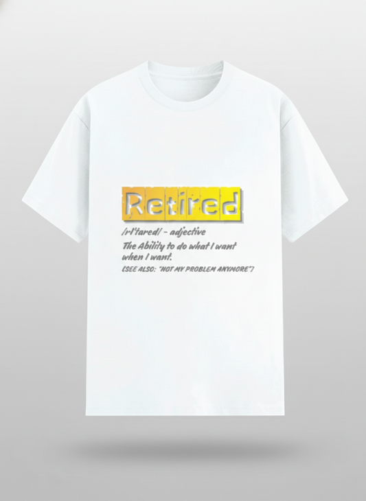 Retired Definition Unisex Stretch T-shirt
