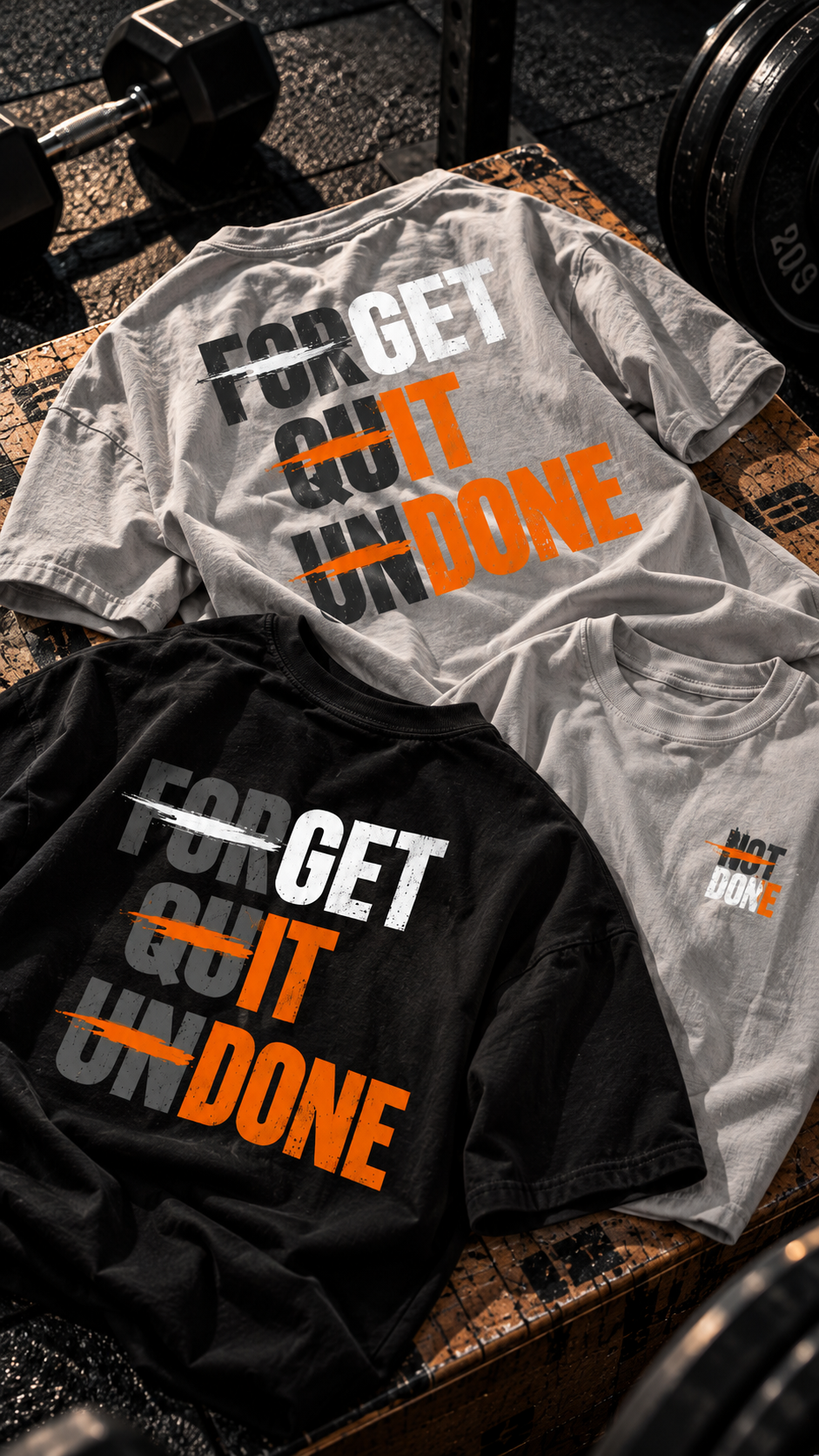 Not Done Yet | Oversized Gym Tee