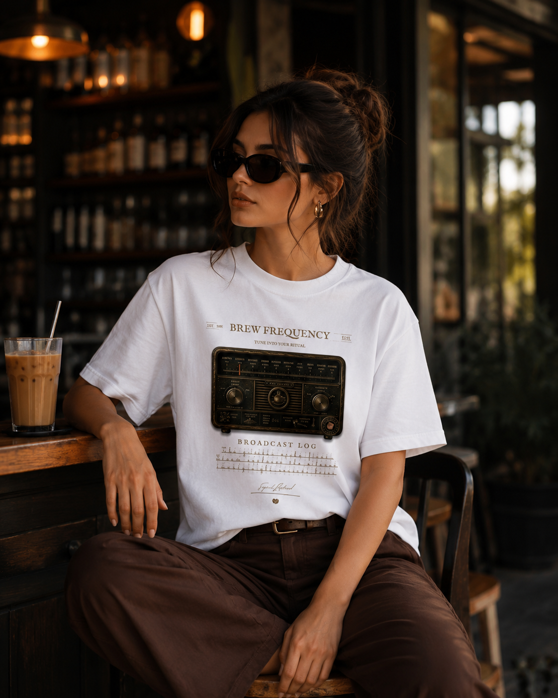 Brew Frequency | Specialty Coffee Edition | Unisex Supima T-Shirt