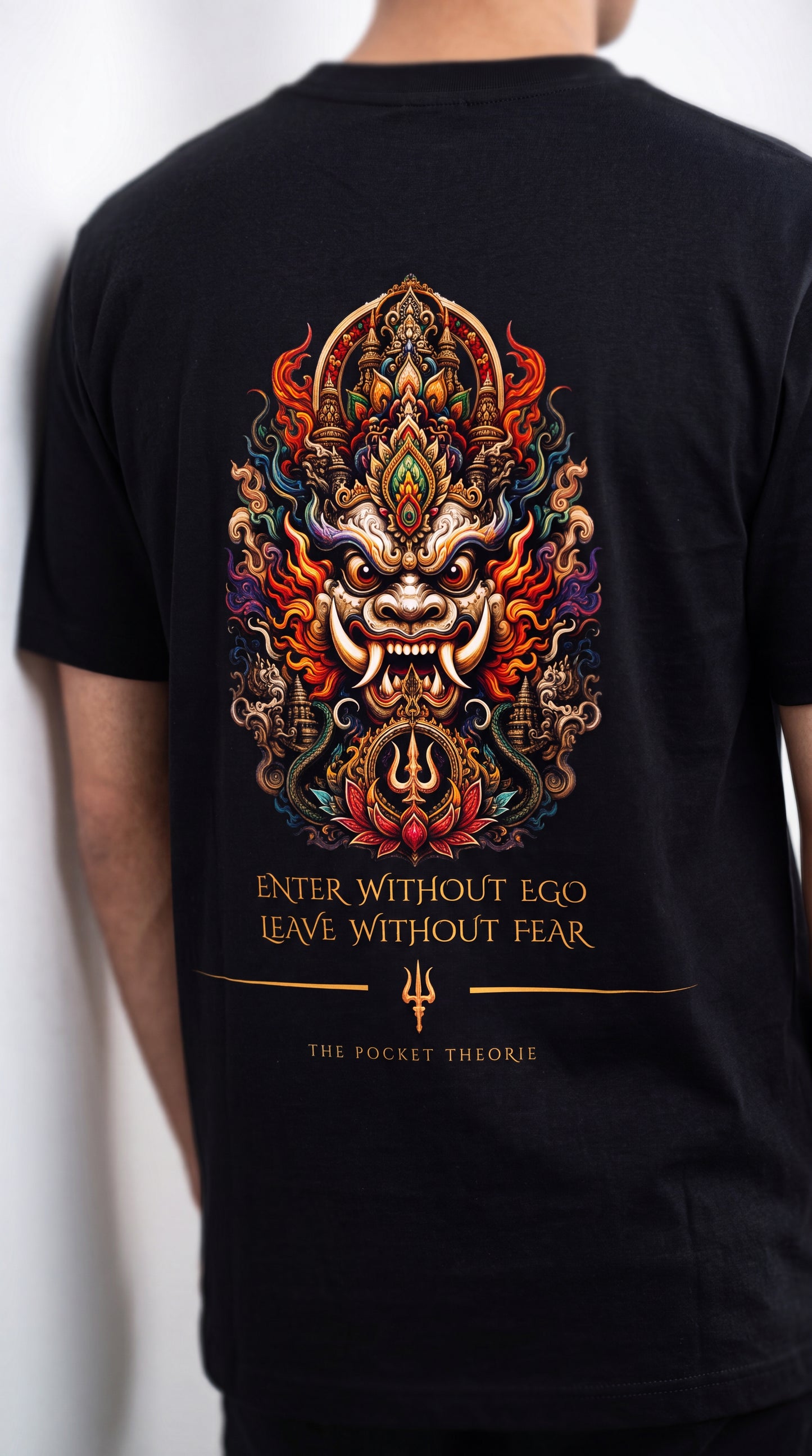 Kirtimukha | The Guardian | Oversized Terry T-Shirt