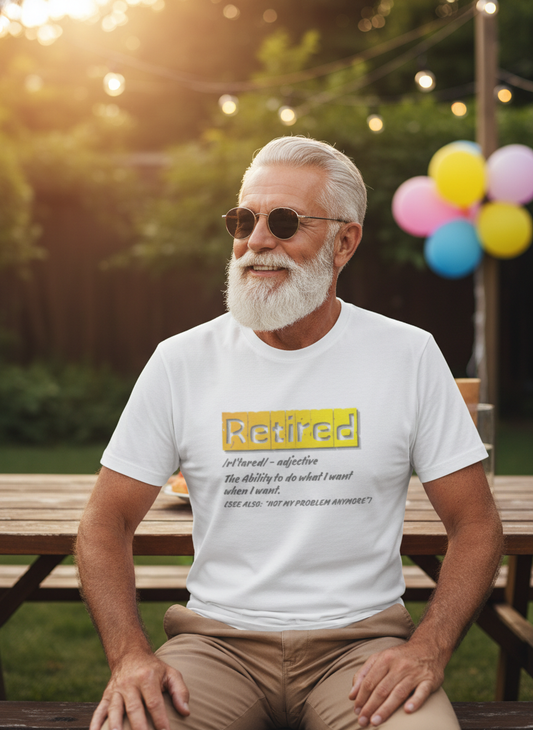 Retired Definition Unisex Stretch T-shirt